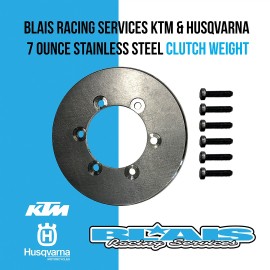 Blais Racing KTM and Husqvarna 7 Ounce Stainless Steel Clutch Weight/ Flywheel