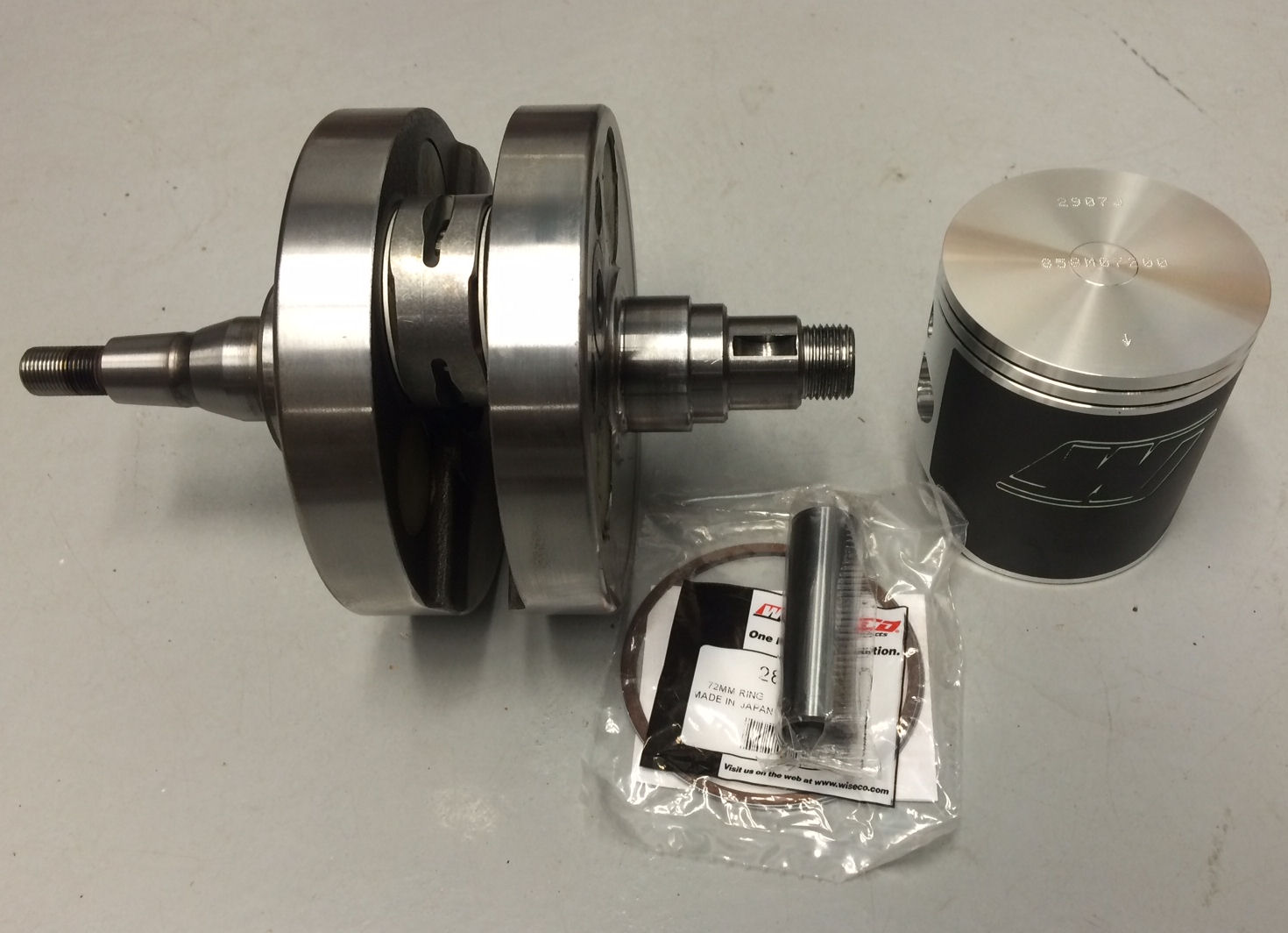BALANCED KTM 300 XC/XCW/EXC & Husqvarna TE300 Complete Crank and Piston